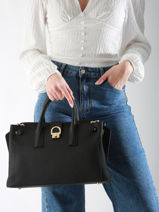 Sac Port Main M Equestre Cuir Etrier Multicolore equestre EEQT142M-vue-porte