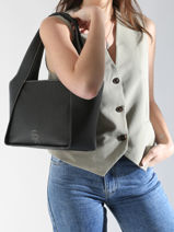 Shoulder Bag M Foudre Leather Etrier Multicolor foudre EFOD107M-vue-porte