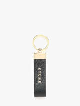 Porte-clefs Tradition Cuir Etrier Noir tradition ETRA403M