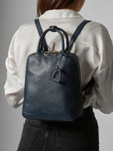 Sac � Dos Tradition Cuir Etrier Bleu tradition ETRAB37S-vue-porte