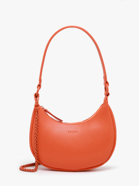 Sac Porté épaule Oxer Cuir Etrier Orange oxer EOXE017V